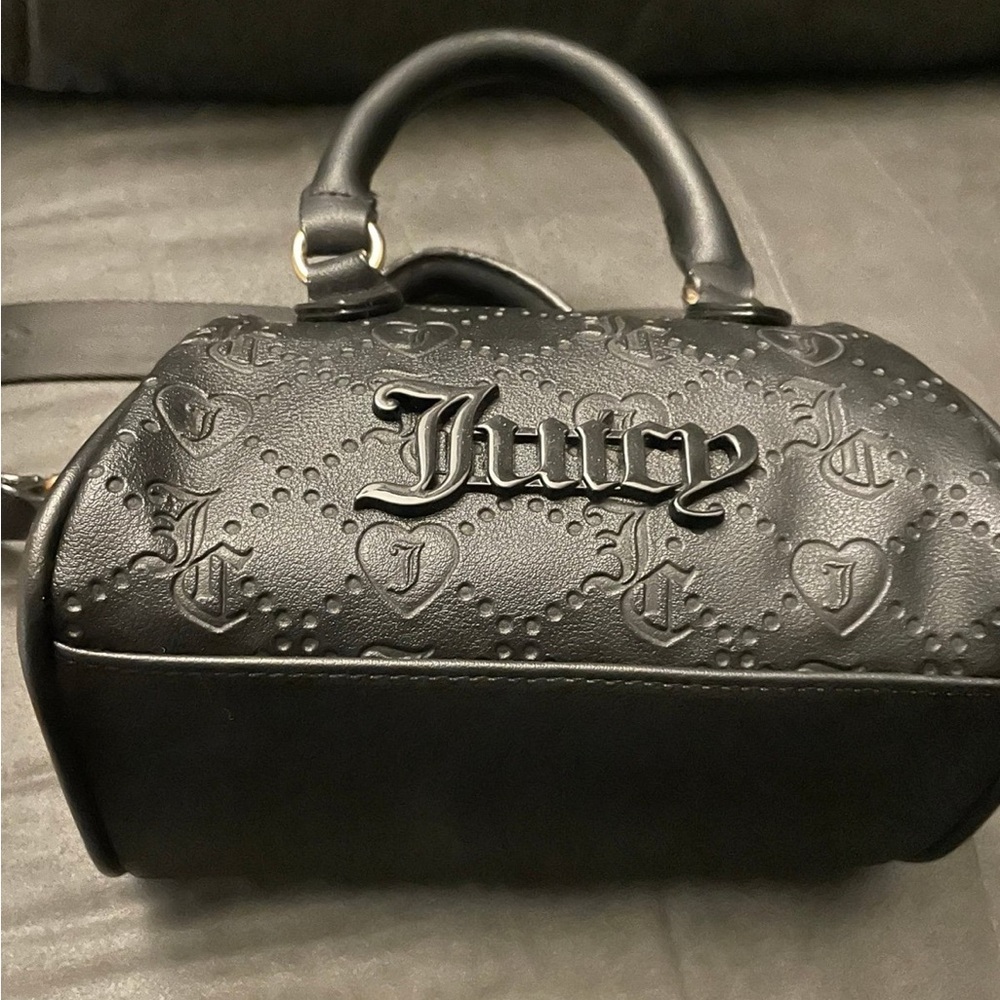 Juicy Couture Embossed Charmed Satchel